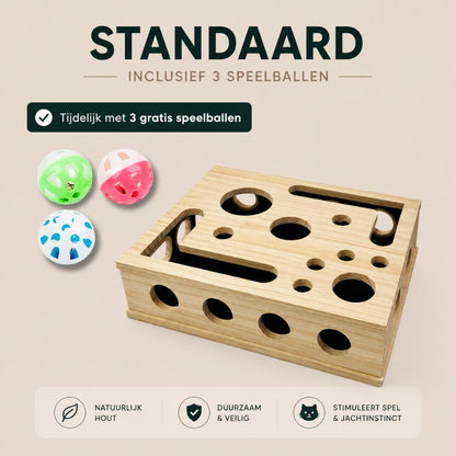 PawScratch| Interactieve krab- & nagelvijlbox voor katten