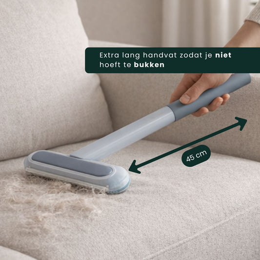 Clean BrushPro - 3-in-1 haarverwijderaar voor een écht haarvrij huis