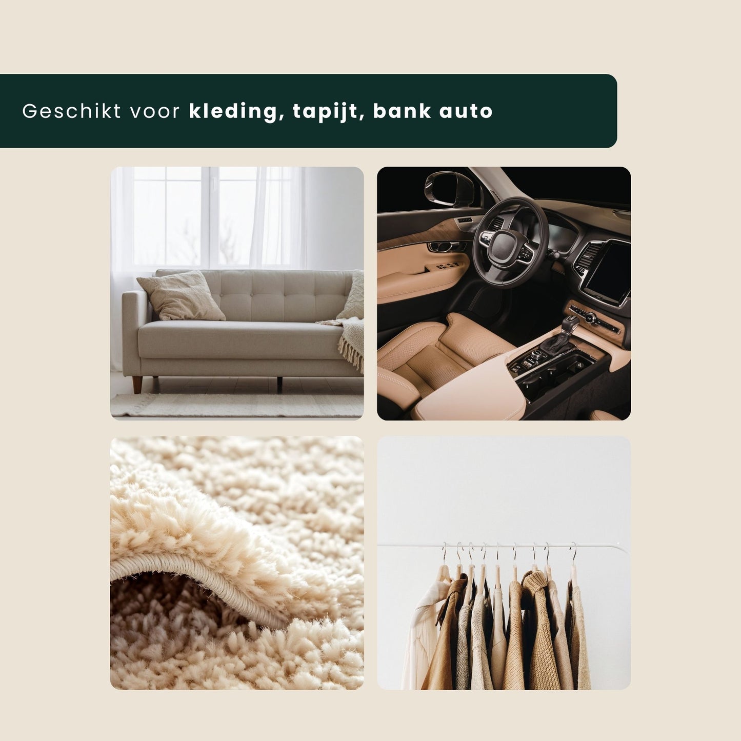 Clean BrushPro - 3-in-1 haarverwijderaar voor een écht haarvrij huis
