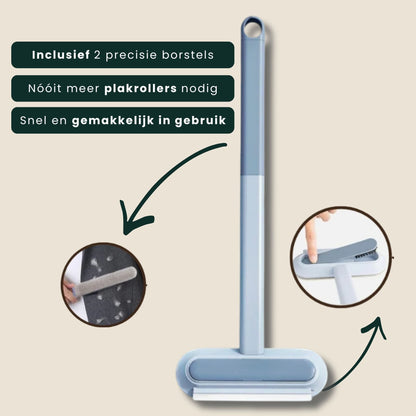 Clean BrushPro - 3-in-1 haarverwijderaar voor een écht haarvrij huis