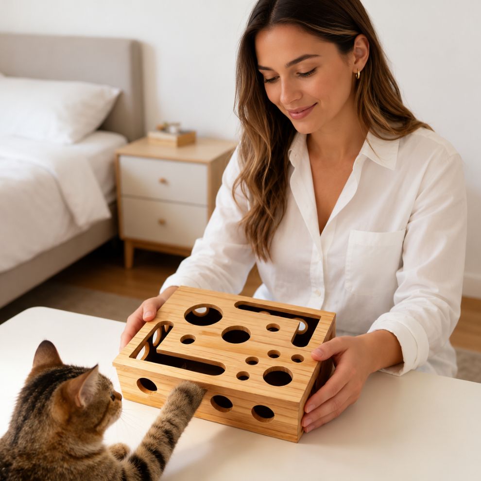 PawScratch| Interactieve krab- & nagelvijlbox voor katten
