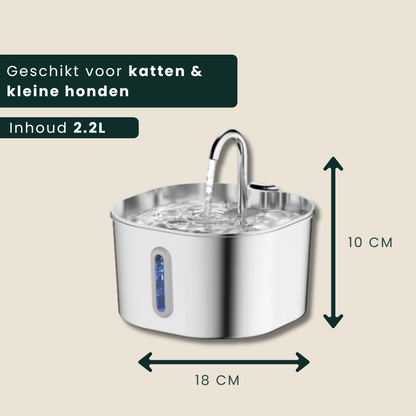 AquaWhisk- 2.2L Drinkfontein voor katten