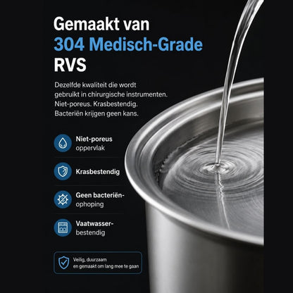 FreshFlow – Automatische Drinkfontein voor Honden | 3,2L & 7L