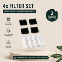 4x Filter Sets (2 maanden voorraad)
