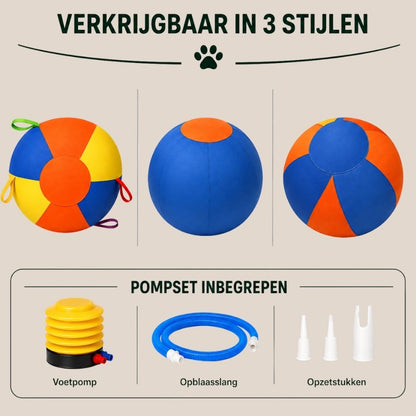 PawRoll |  Interactieve speel- en drijfbal voor honden