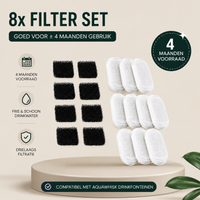 8x Filter Sets (4 maanden voorraad)