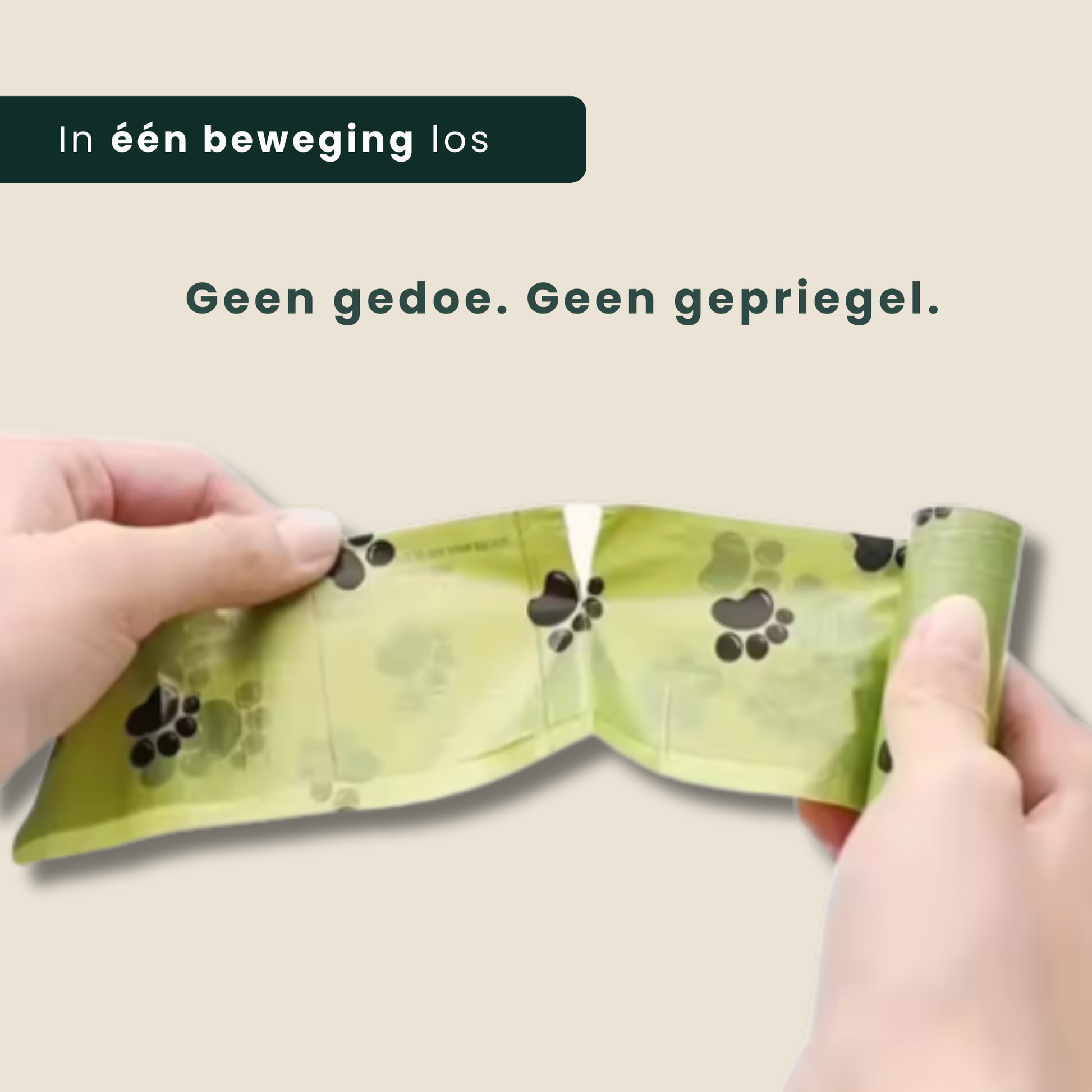 Extra stevige lekvrije hondenpoepzakjes biologisch afbreekbaar