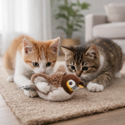 PawFly – Bewegend Jacht Speeltje voor Katten