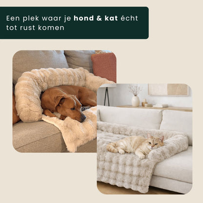 PawLounge Kalmerende Beschermhoes voor bank voor honden en katten kalmerend