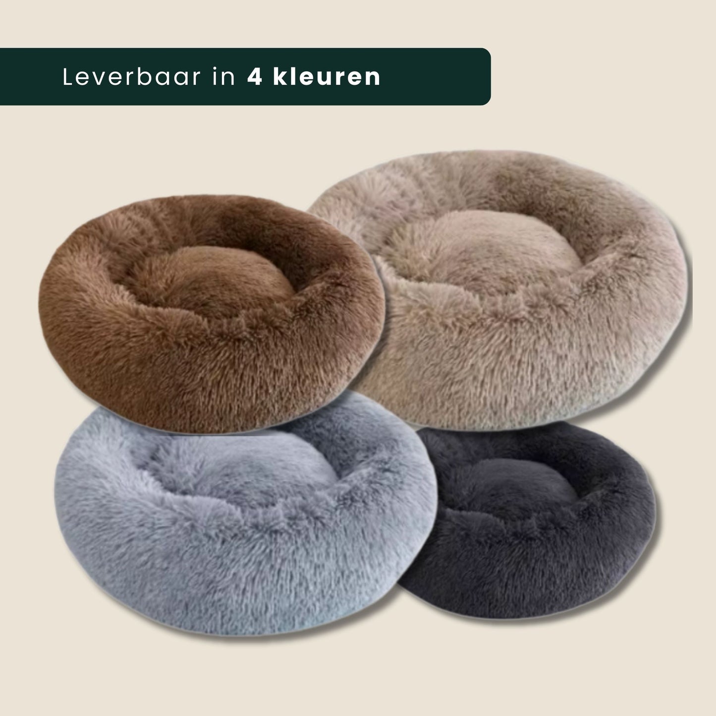 PawNest honden en kattenmand voor meer comfort in verschillende kleuren