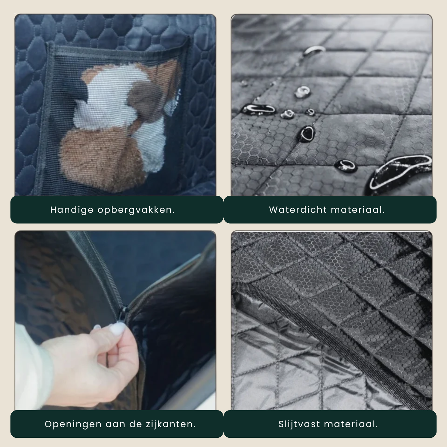 PawRide waterdichte hondendeken auto