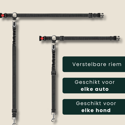 PawSecure Headrest - Veilige Autogordel voor Honden met Hoofdsteun Bevestiging