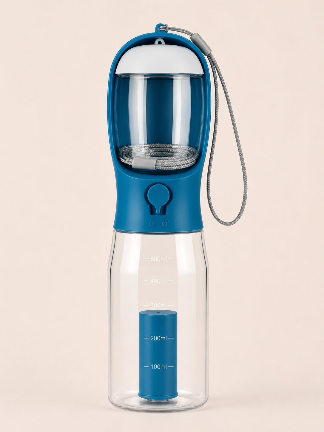 PawSip 3-in-1 Hondendrinkfles voor Onderweg
