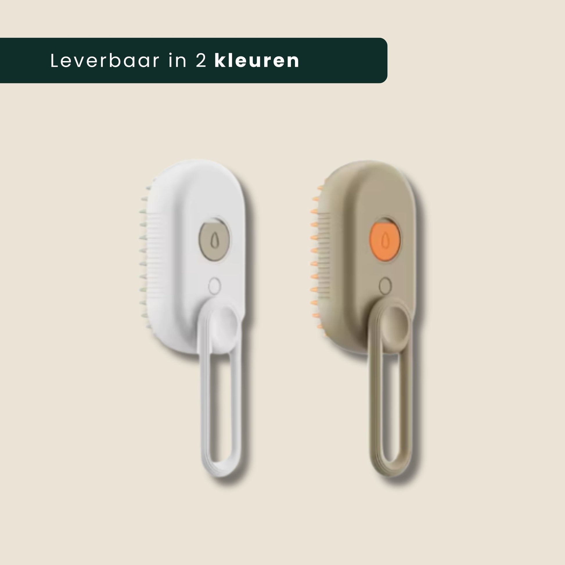 SteamBrush Spa stoomkam voor honden en katten product image leverbaar in 2 kleuren