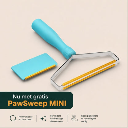 PawSweep Pro – Verwijder hardnekkige dierenharen in seconden