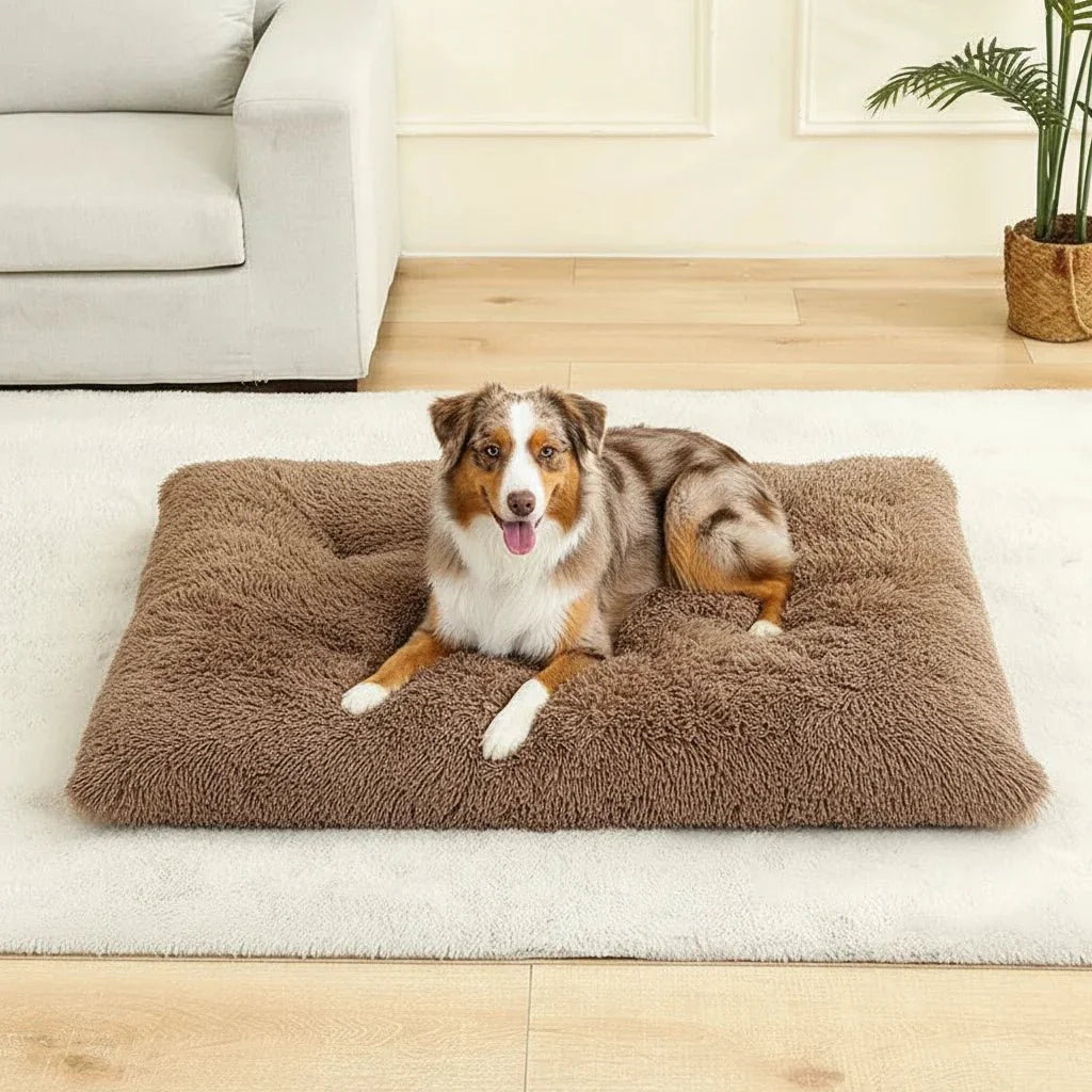 PawBed - Zachte Pluche Hondenmand met Nestgevoel
