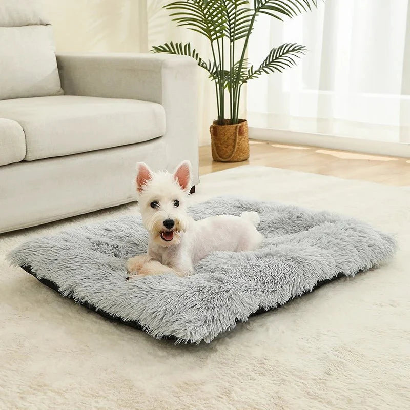 PawBed - Zachte Pluche Hondenmand met Nestgevoel